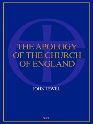 cover image of The Apology of the Church of England